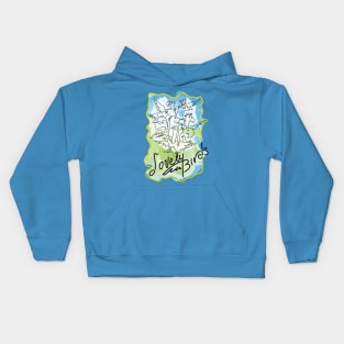 Lovely birds Kids Hoodie